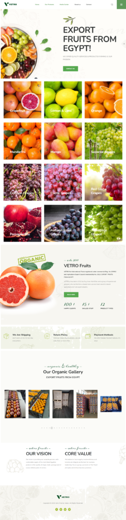 Vetro Fruits — project image 2